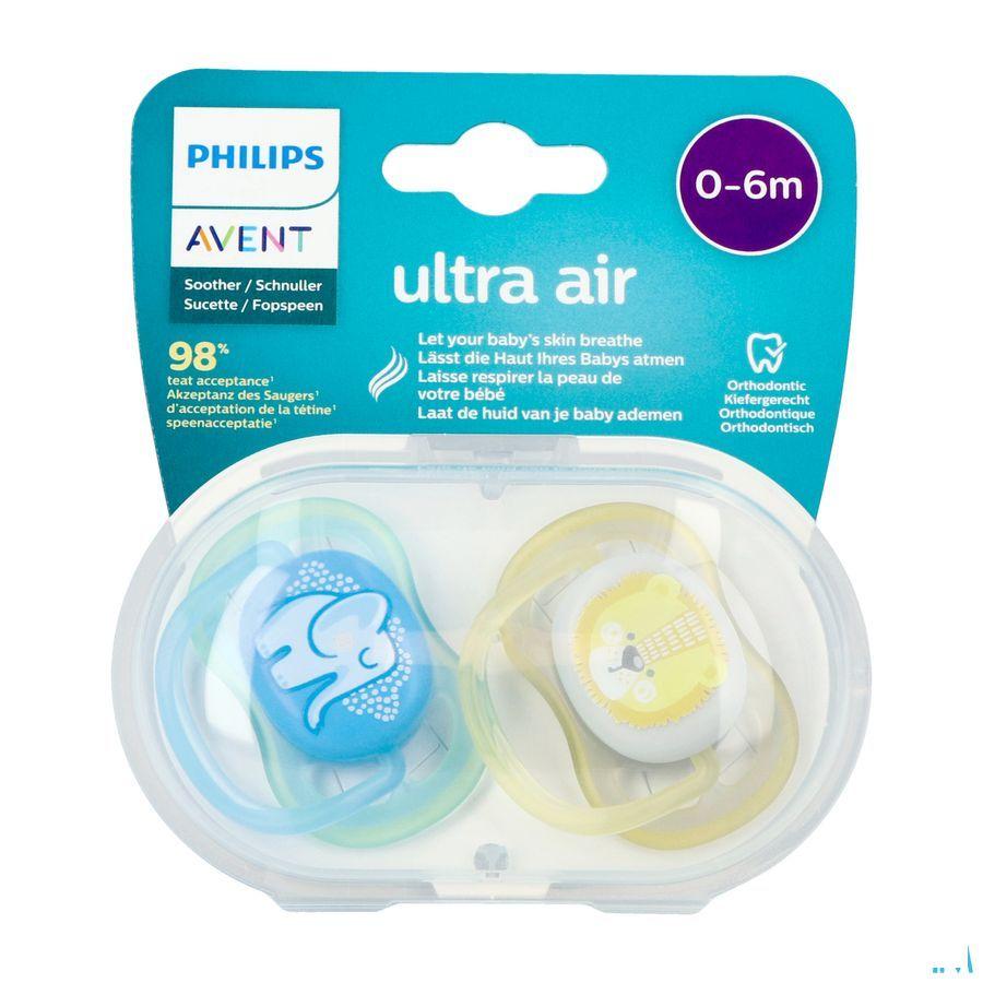 Philips Avent Sucette 0M+ Animals Mix  -  Bomedys