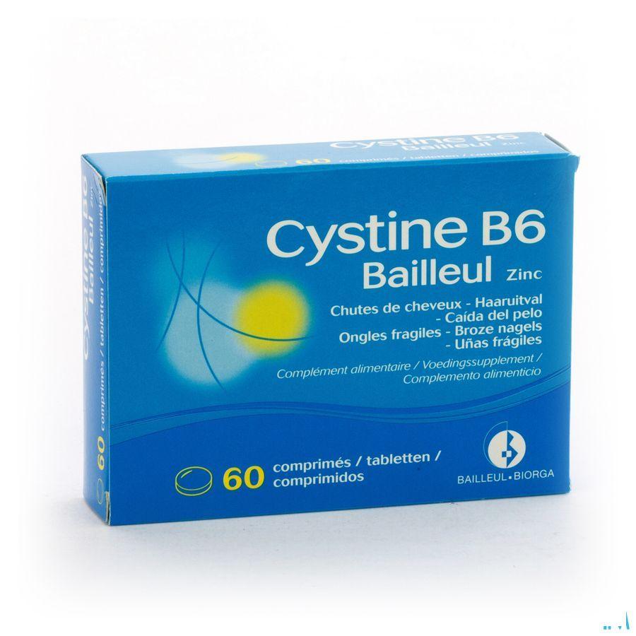 Cystine B6 Zinc Bailleul A/chute Comp 60