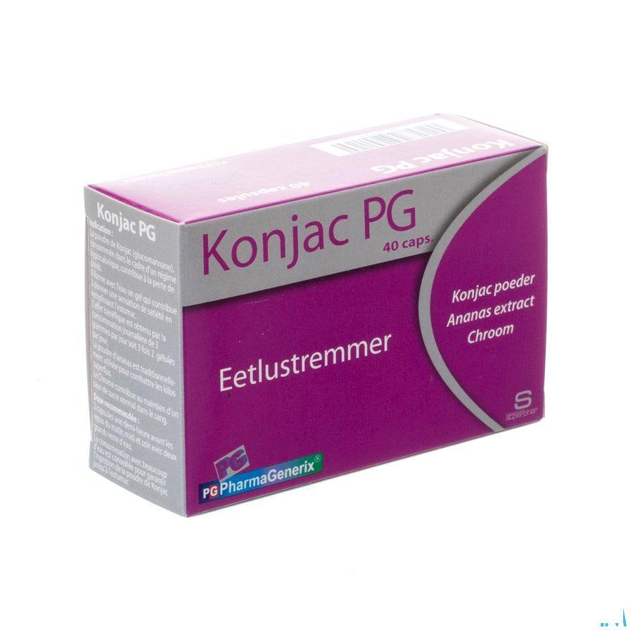 Konjac Pg Pharmagenerix Capsule 40  -  Superphar