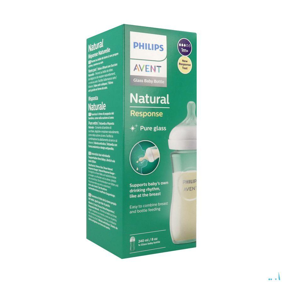 Philips Avent Natural 3.0 Zuigfles Glas 240 ml