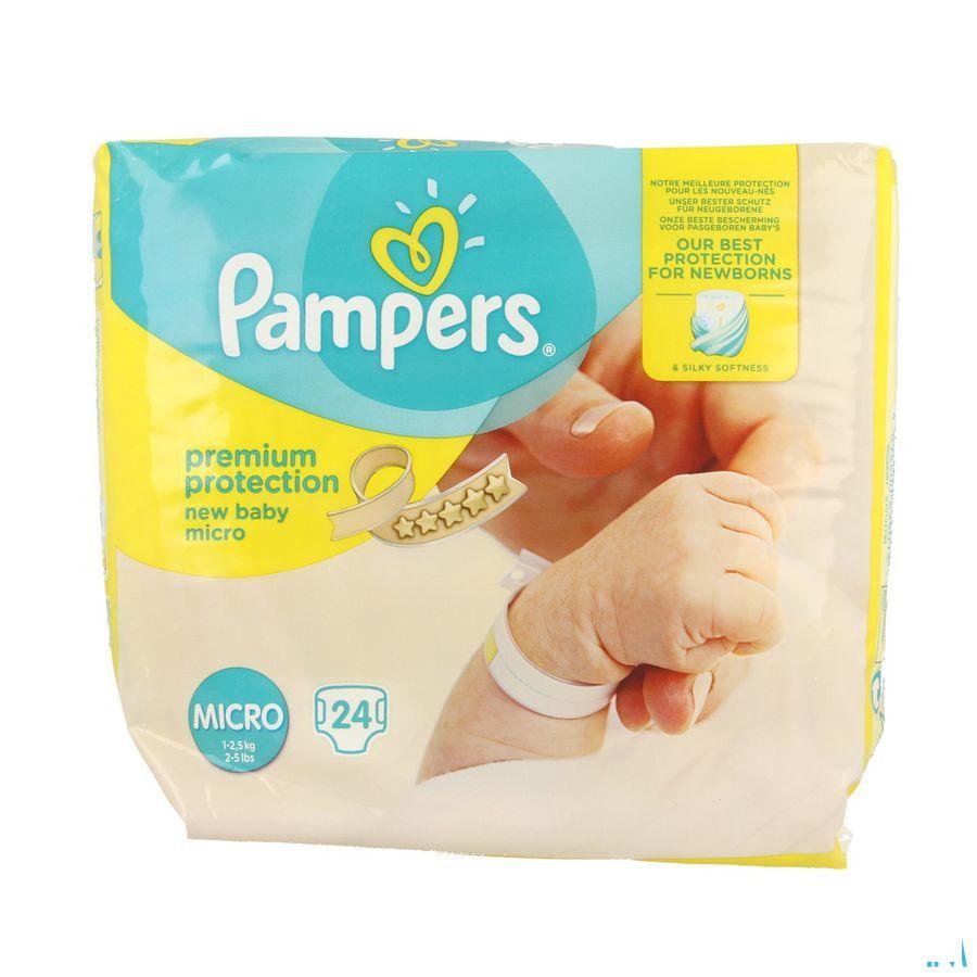 Pampers Micro Luiers 1x24