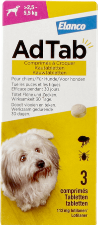 Adtab 112Mg Chien >2,5Kg-5,5Kg Comp A Croquer 3