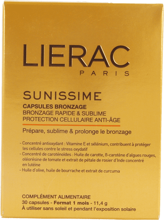 Lierac Sunissime Bronzage Blister Capsule 30