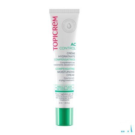Topicrem Ac Zinc Creme Hydra Compensatrice Tube 40 ml