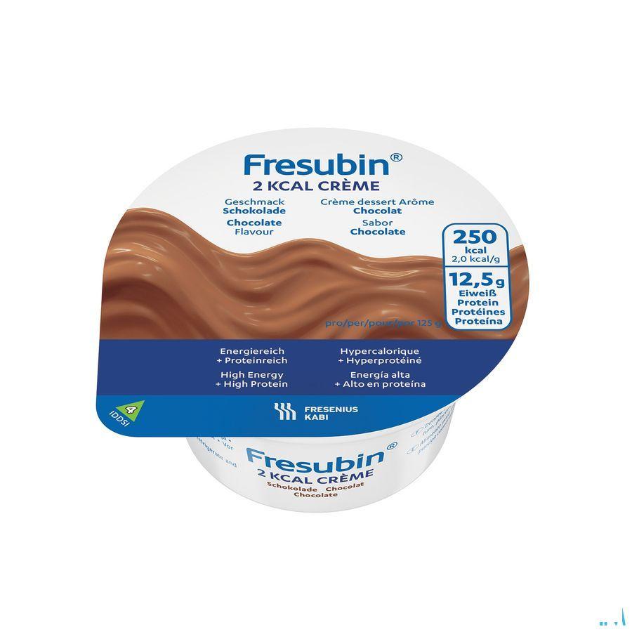 Fresubin 2kcal Creme Chocolat Pot 4x125 gr  -  Fresenius