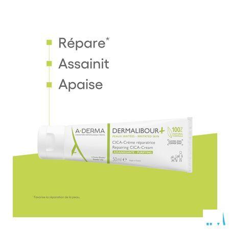 Aderma Dermalibour + Herstellende Creme Tube 50 ml  -  Aderma
