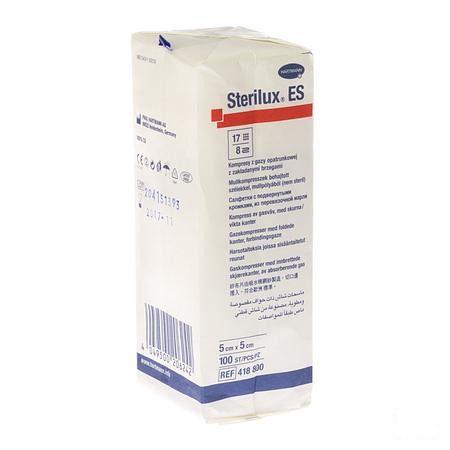 Sterilux Es 5x5cm 8l.nst. 100 P/s  -  Hartmann