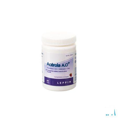 Leppin Acerola Ao Plus Fraise Comprimes Croq 20  -  Lepivits