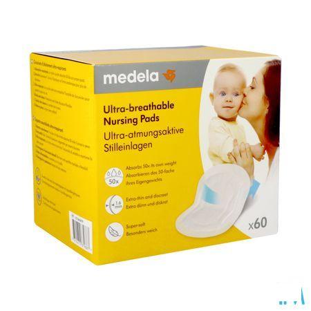 Medela Ultra Ademende Zoogkompressen 60