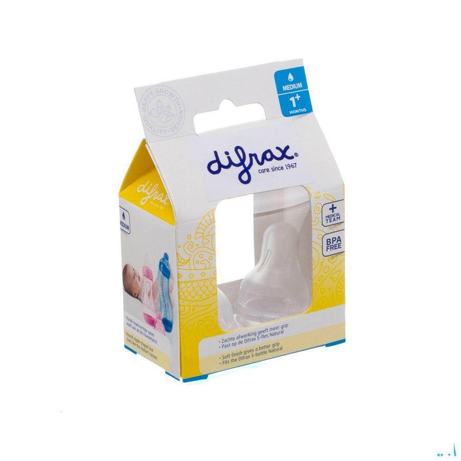 Difrax Flessenspeen Natural Medium 672  -  Difrax