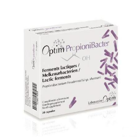 Optim Propionibacter Melkzuurbacterie Caps 20  -  Bionoto