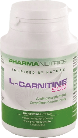 L Carnitine 500 Comp 120 Pharmanutrics  -  Pharmanutrics