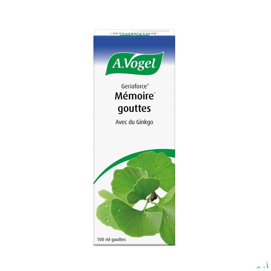 A.Vogel Geriaforce Geheugen Druppels 100 ml  -  A.Vogel