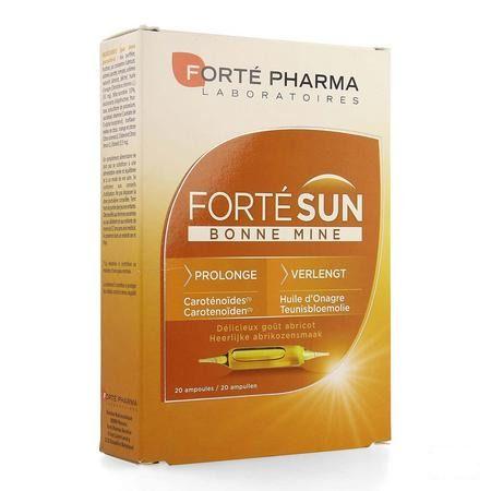 Fortesun Bonne Mine Amp 20  -  Forte Pharma