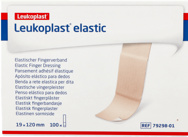 Leukoplast Elastic Vinger 1,9x12cm 100