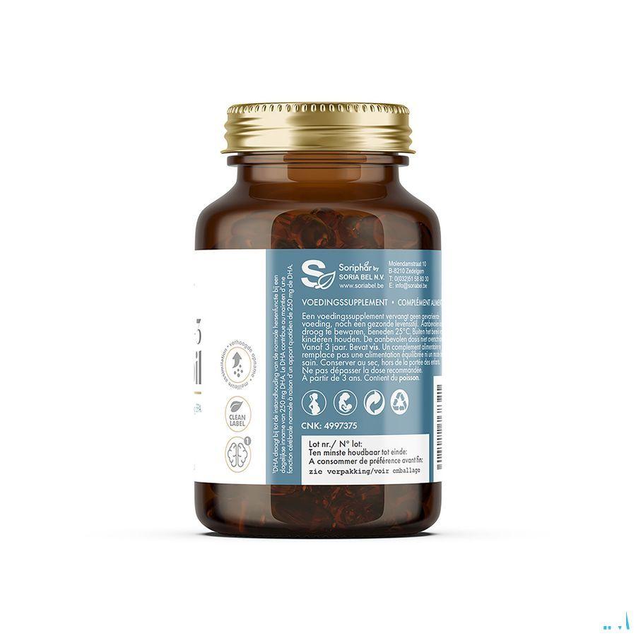 Soria Omega-3 Visolie 1000 mg Epax Softgels 60  -  Soria Bel