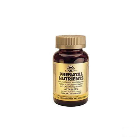 Solgar Prenatal Nutrients Tabletten 120  -  Solgar Vitamins