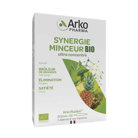 Arkofluide Synergie Minceur Bio Ampoule 20  -  Arkopharma