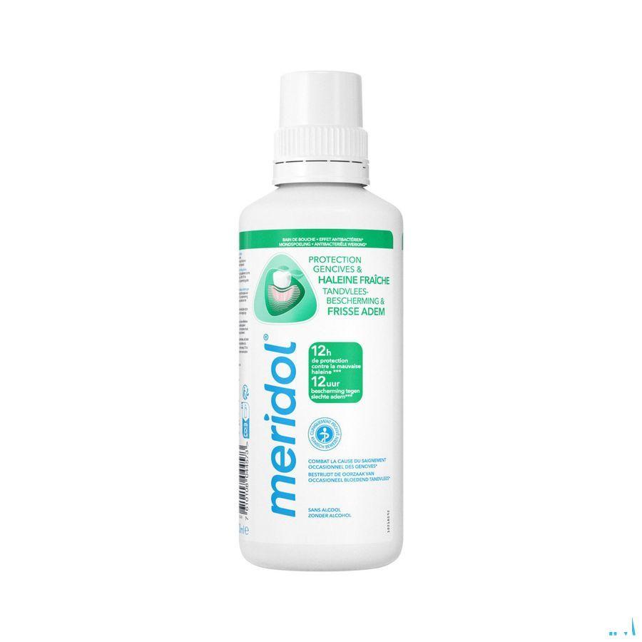 Meridol Tandvleesbesch. & Fris.Adem Mondspoel.400 ml