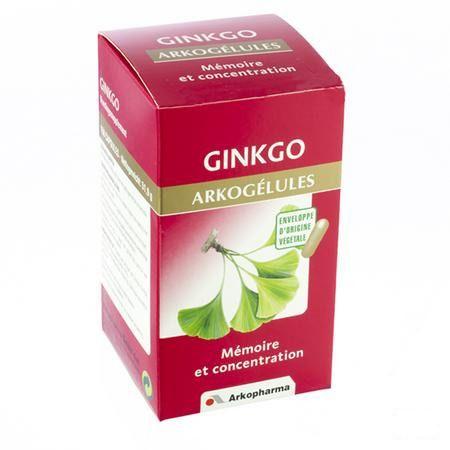 Arkocaps Ginkgo Biloba Plantaardig 150 3733110  -  Arkopharma
