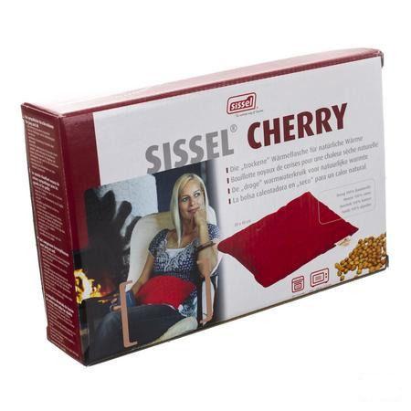 Sissel Cherry Kersenpitkussen 20x40cm Rood  -  Sissel