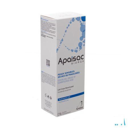 Apaisac Biorga Lait Corps Nourrissant Tube 200 ml
