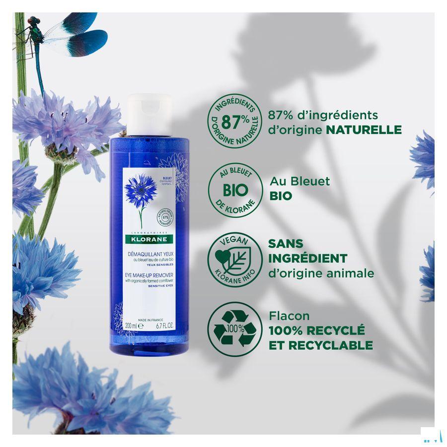 Klorane Korenbloem Demaquill. Ogen 200 ml