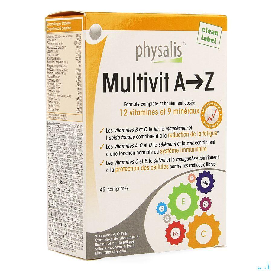 Physalis Multivit A-Z Comp 45 Nf  -  Keypharm
