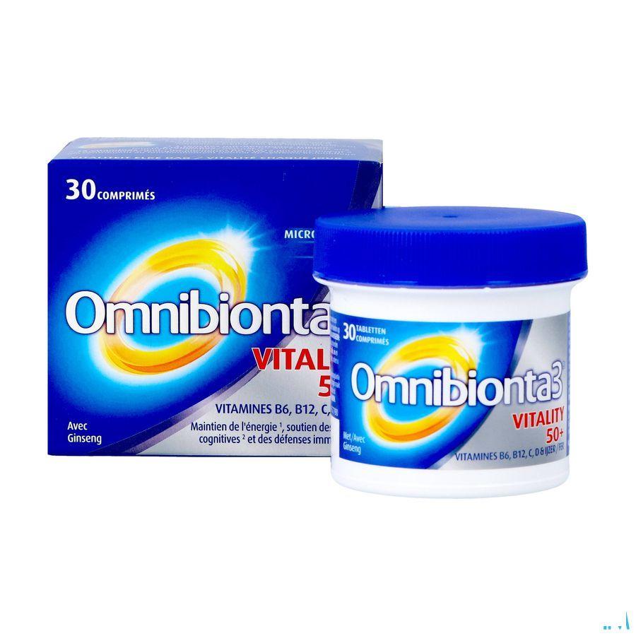 Omnibionta 3 Vitality 50+ Tabl 30