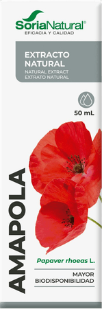 Soria Papaver Rhoeas Coquelicot Extr.Glyc 50 ml  -  Soria Bel