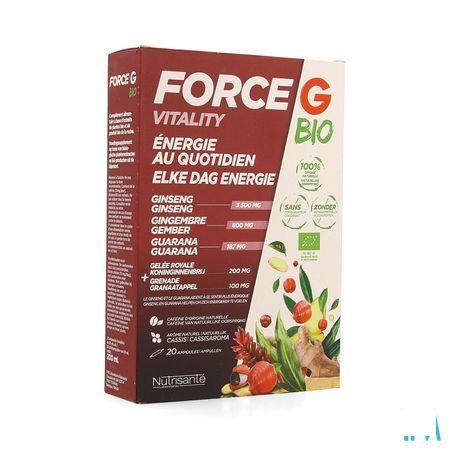 Force G Vitality Bio Ampullen 20  -  Nutrisante