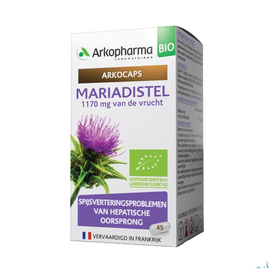 Arkocaps Mariadistel Bio Caps 45 Nf