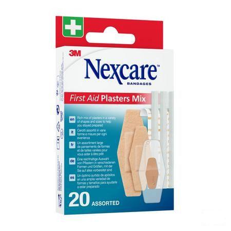 Nexcare First Aid Plasters Mix 20  -  3M