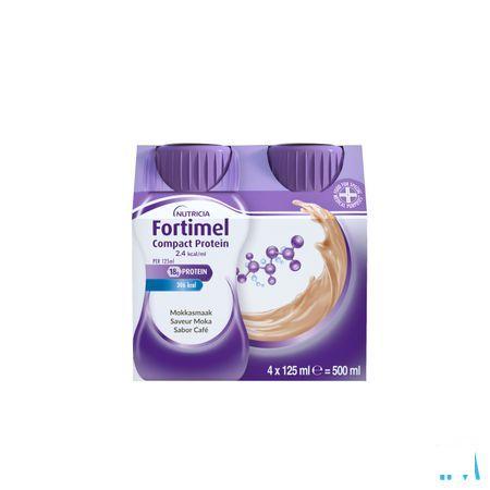Fortimel Compact Protein 2.4Kcal Mokka 4 x 125 ml