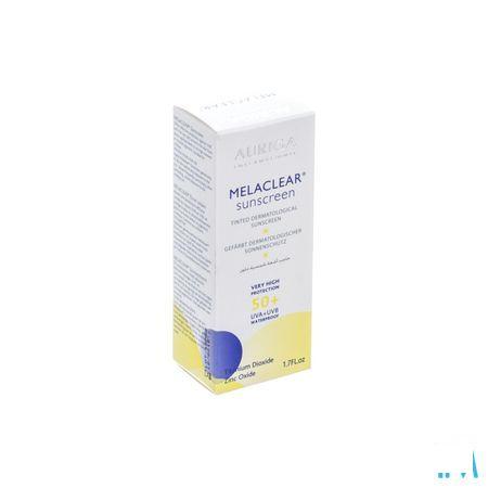 Auriga Melaclear Zonnebescherm. Dermato Ip50 50 ml  -  Isdin