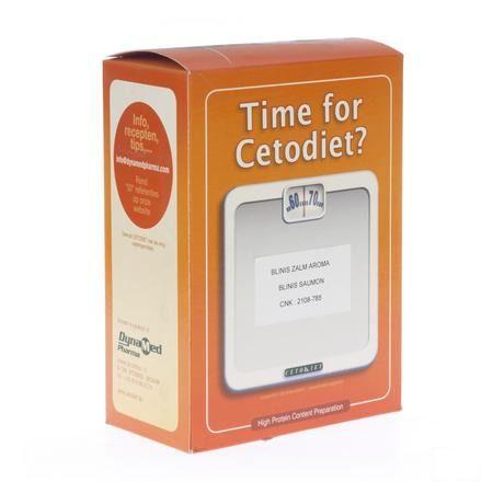 Cetodiet Blinis Zalm Poeder Zakje 6x25 gr