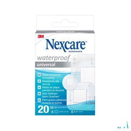 Nexcare 3M Waterproof Assorted Strips 20 N0620As