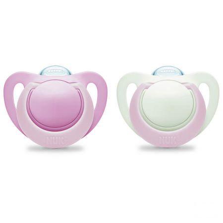 Nuk Sucettes 0 Genius Fille 0-2m 2  -  Eureka Pharma