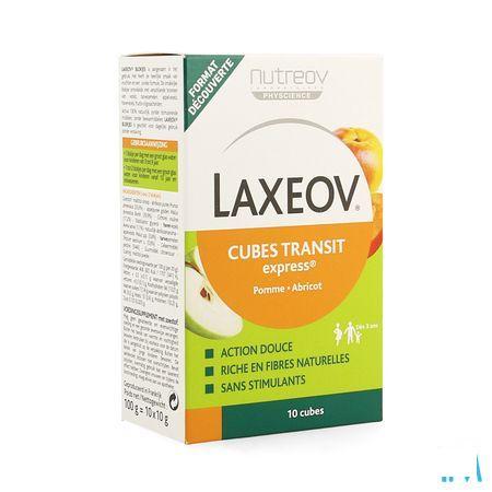 Laxeov Pomme-abricot Cubes 10xx10 gr