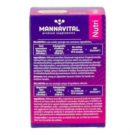 Mannavital Relaxoton Tabletten 60
