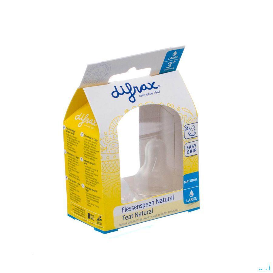 Difrax Flessenspeen Natural Large 673  -  Difrax
