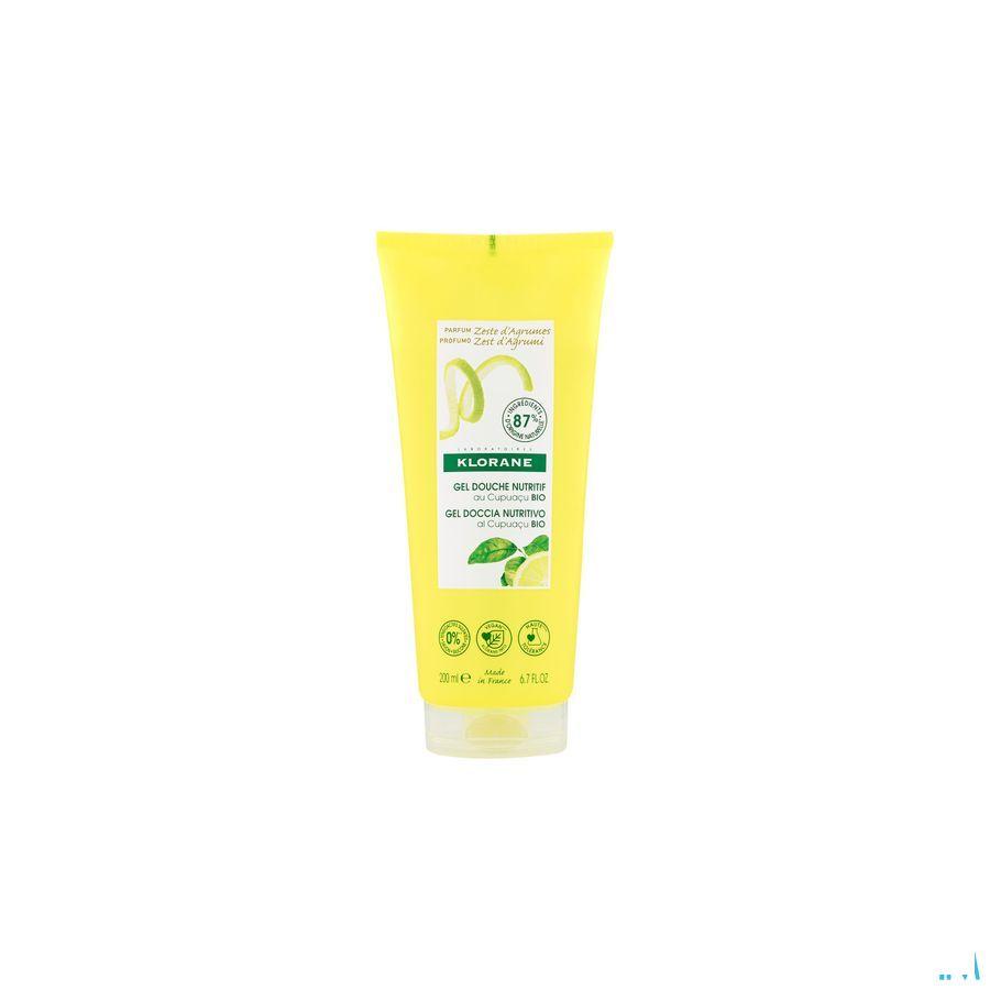 Klorane Lichaam Douchegel Zeste Cistrusvr.200 ml