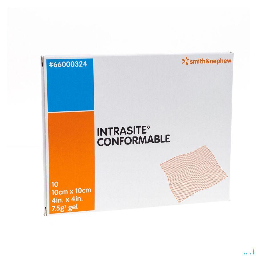 Intrasite Confor. Kp + gel 10x10cm 10 66000324  -  Smith Nephew