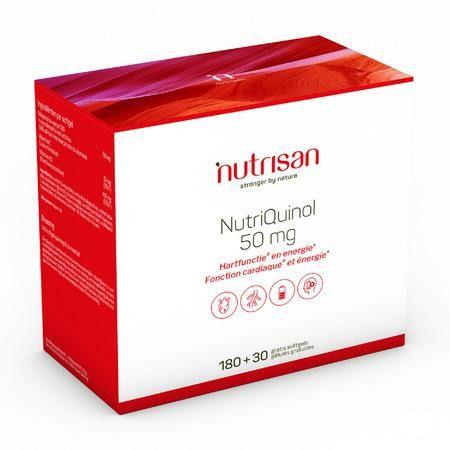 Nutriquinol 50 mg 180 + 30 Softgels   -  Nutrisan