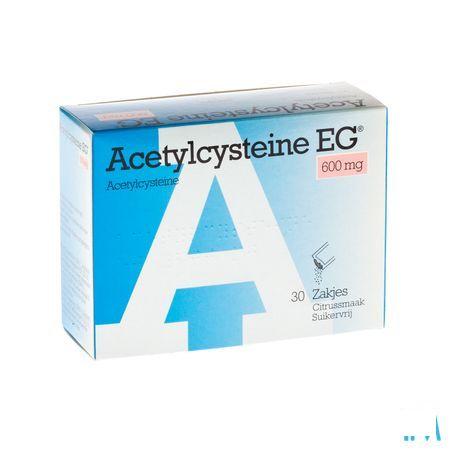 Acetylcysteine EG Zakjes 30x600 mg  -  EG