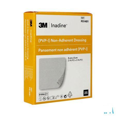 Inadine Kp Doordr. 5,0x 5,0cm 25 P01481  -  Gd Medical