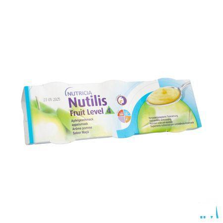 Nutilis Fruit Stage 3 Appel 3x150 gr  -  Nutricia