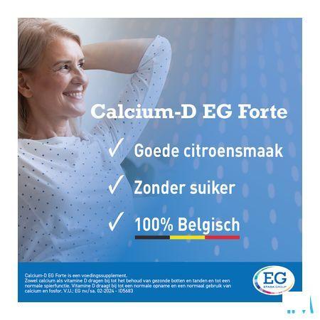 Calcium-D Forte Eg 1000 mg/800Ie Citroen Kauwtabl90  -  EG