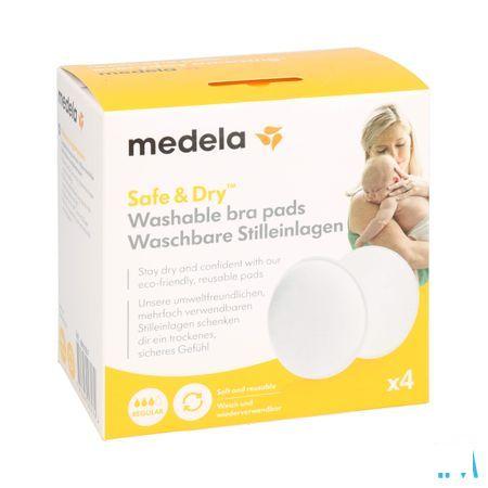 Medela Zoogkompres Wasbaar 4  -  Medela