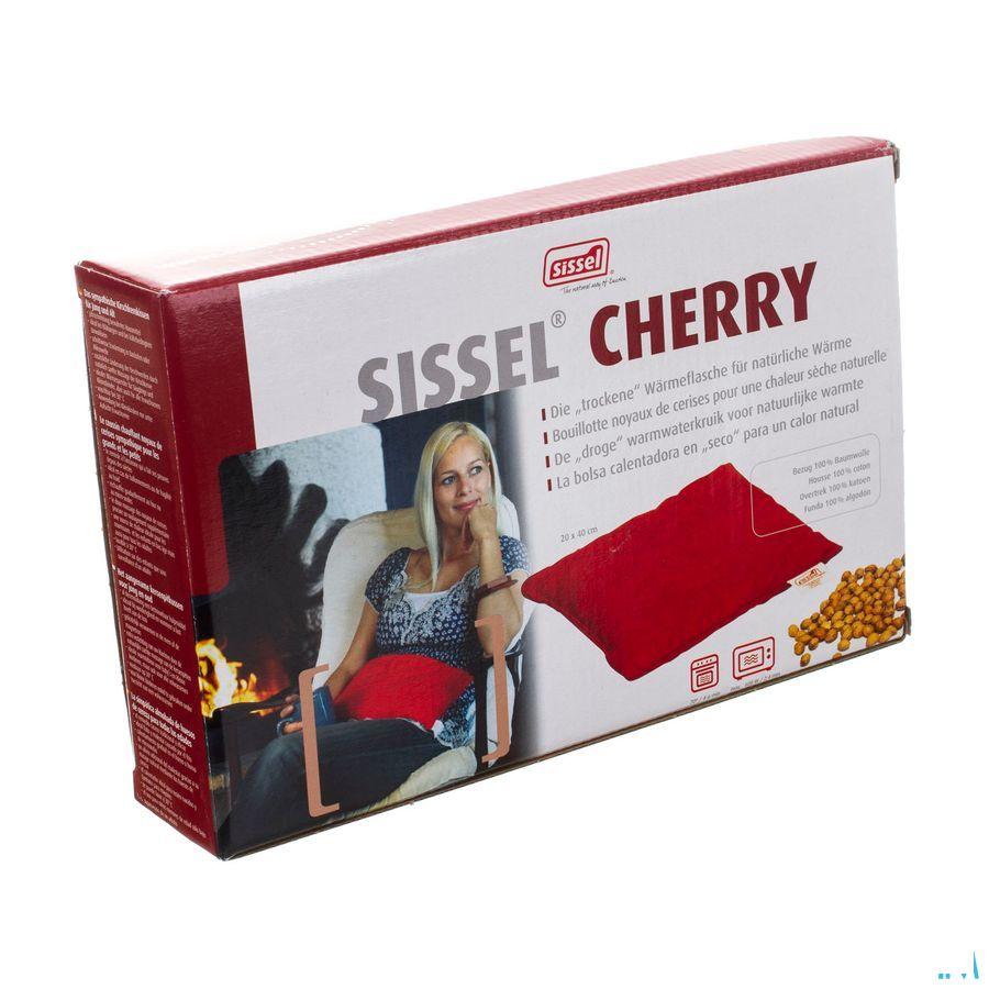 Sissel Cherry Kersenpitkussen 20x40cm Rood  -  Sissel